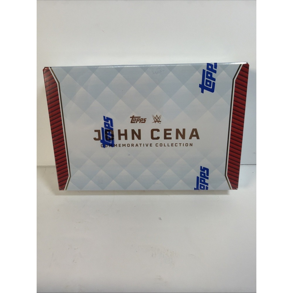 2025 TOPPS JOHN CENA Commemorative Collection Single Box WWE Wrestling New